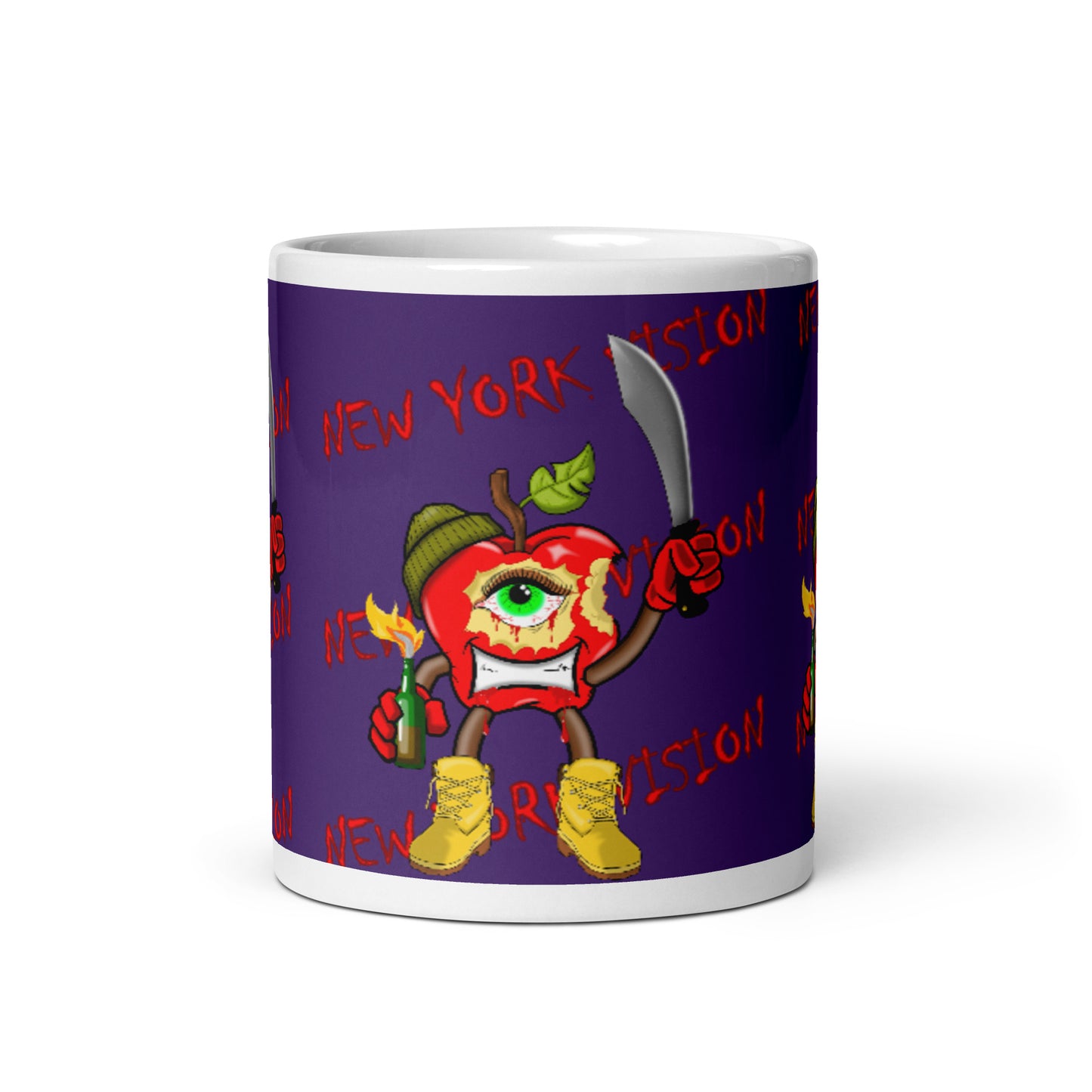 NEW YORK VISION APPLE (COFFEE MUG)