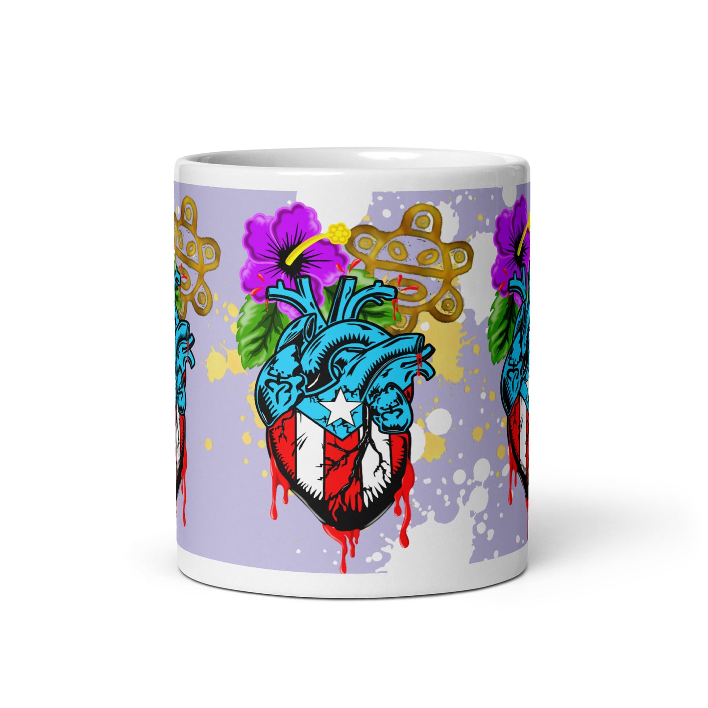 BORICUA DE CORAZON (COFFEE MUG)