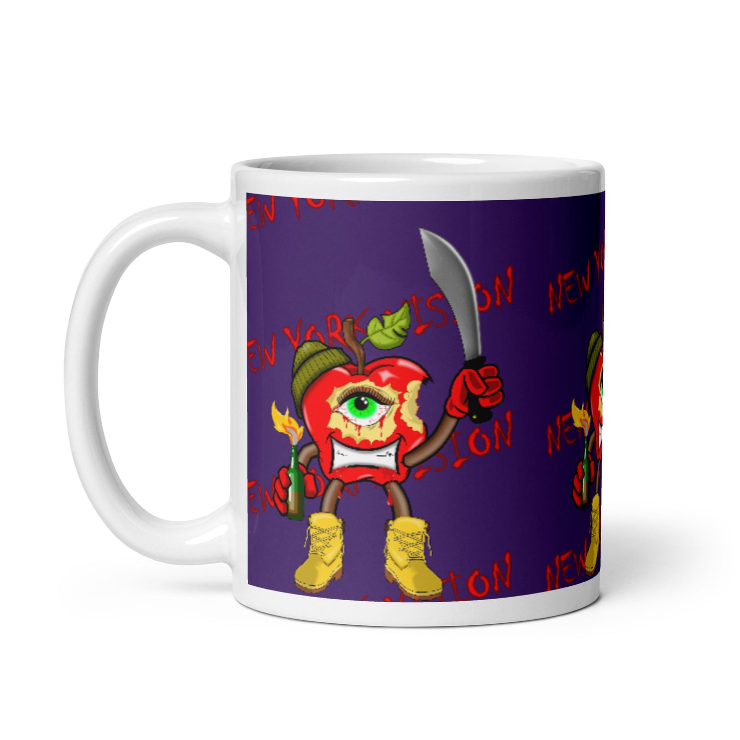 NEW YORK VISION APPLE (COFFEE MUG)