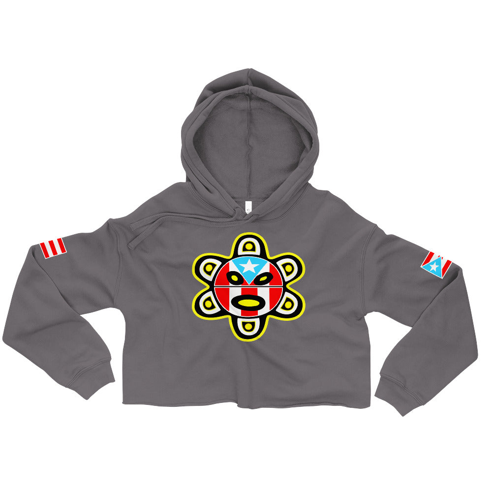 TAINO SOL (PREMIUM Crop Hoodie)