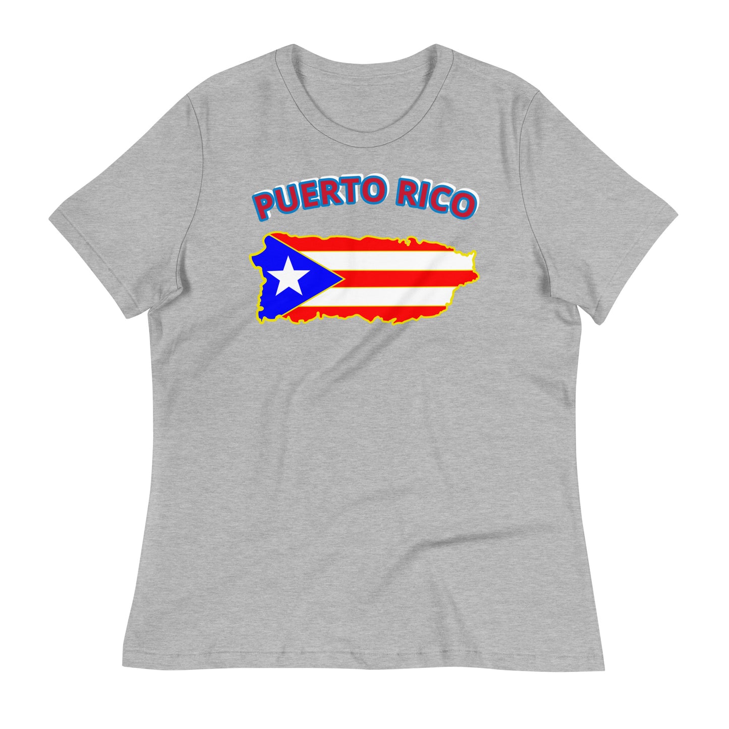 ROYAL MAP OF PR (Women's Relaxed T-Shirt)