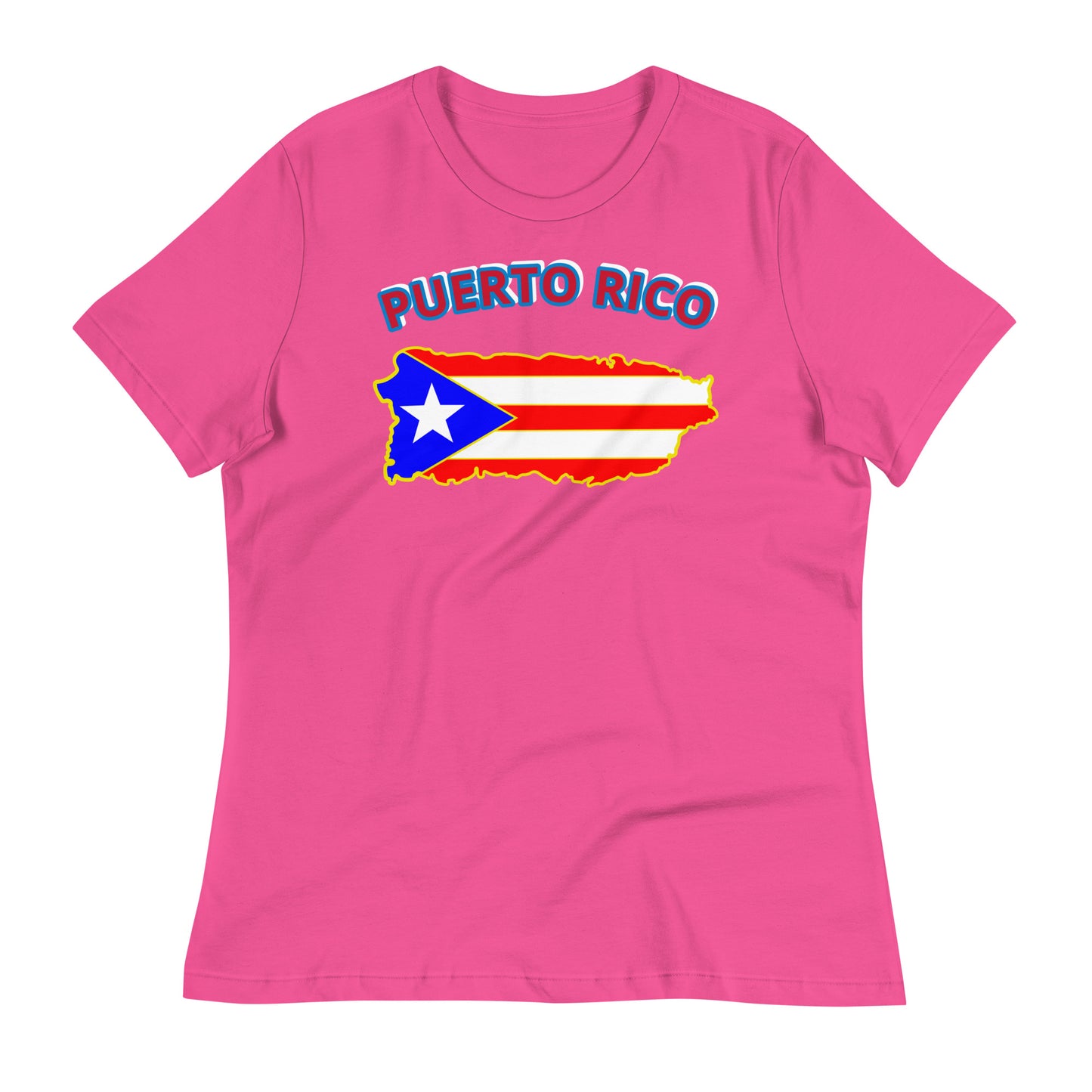 ROYAL MAP OF PR (Women's Relaxed T-Shirt)