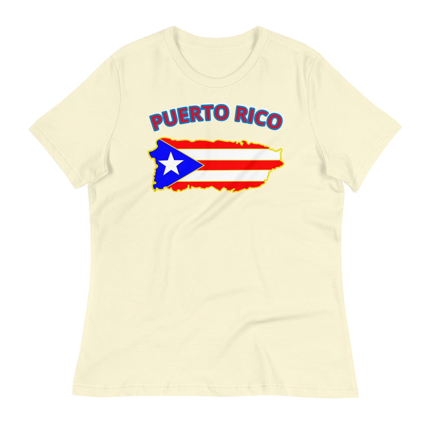 ROYAL MAP OF PR (Women's Relaxed T-Shirt)