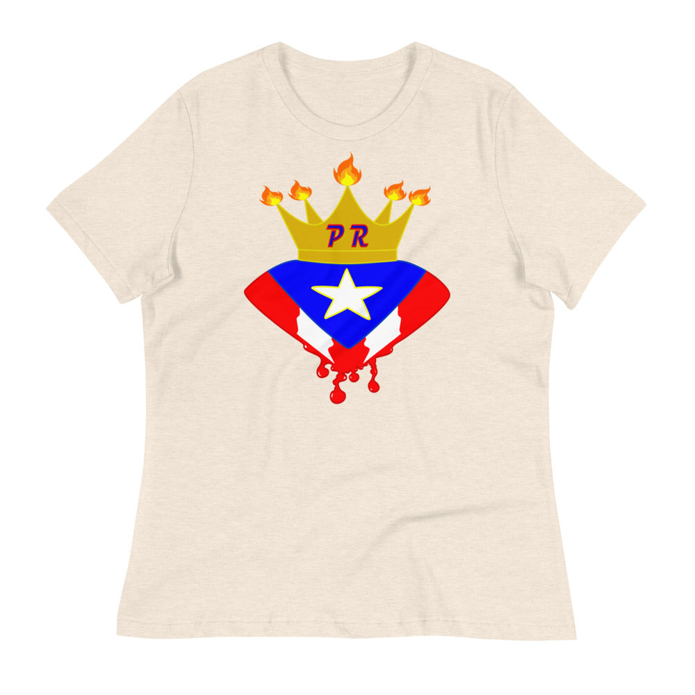 LATIN ROYAL WEAR - Women's Relaxed T-Shirt (PREMIUM)