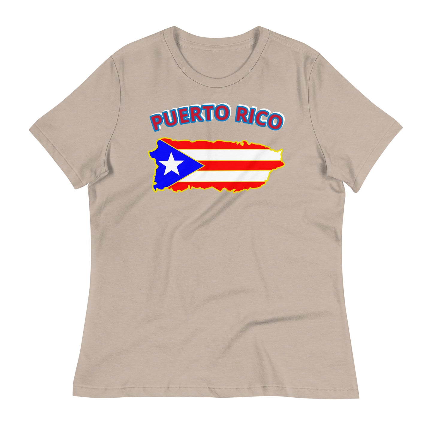 ROYAL MAP OF PR (Women's Relaxed T-Shirt)