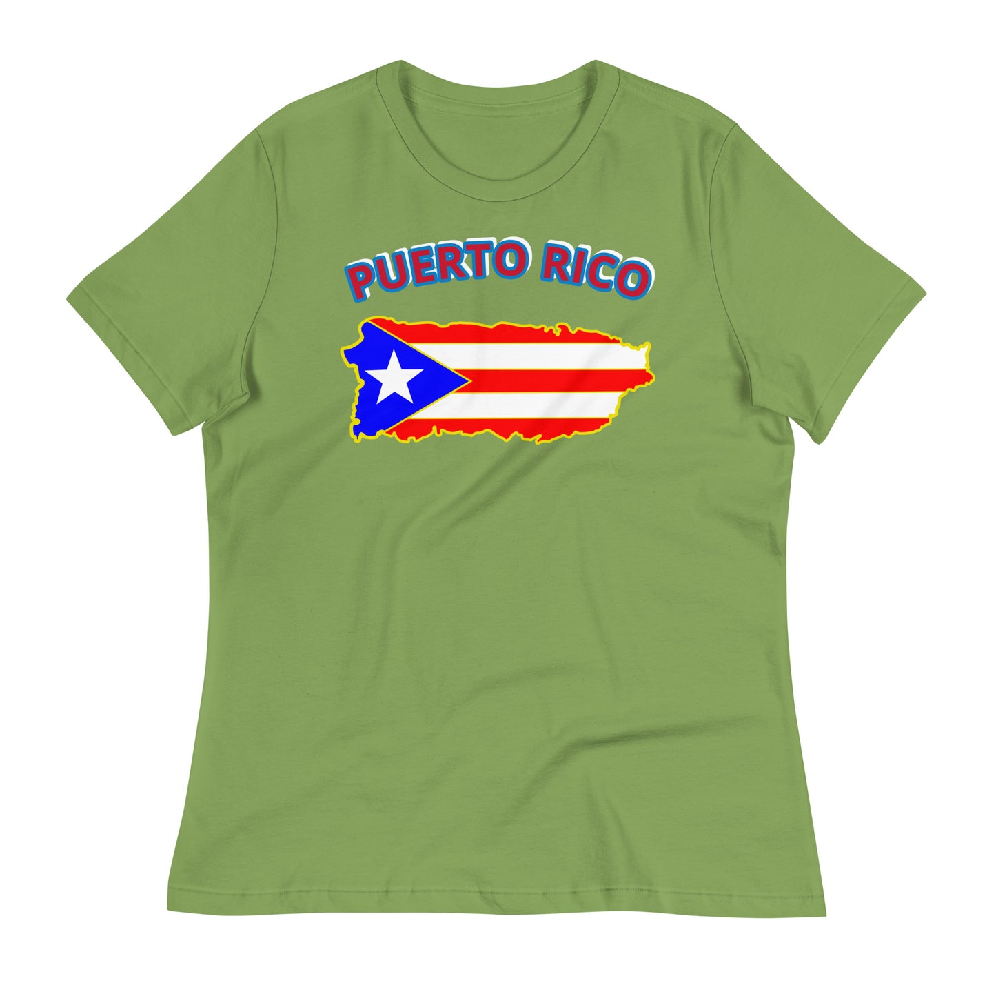 ROYAL MAP OF PR (Women's Relaxed T-Shirt)