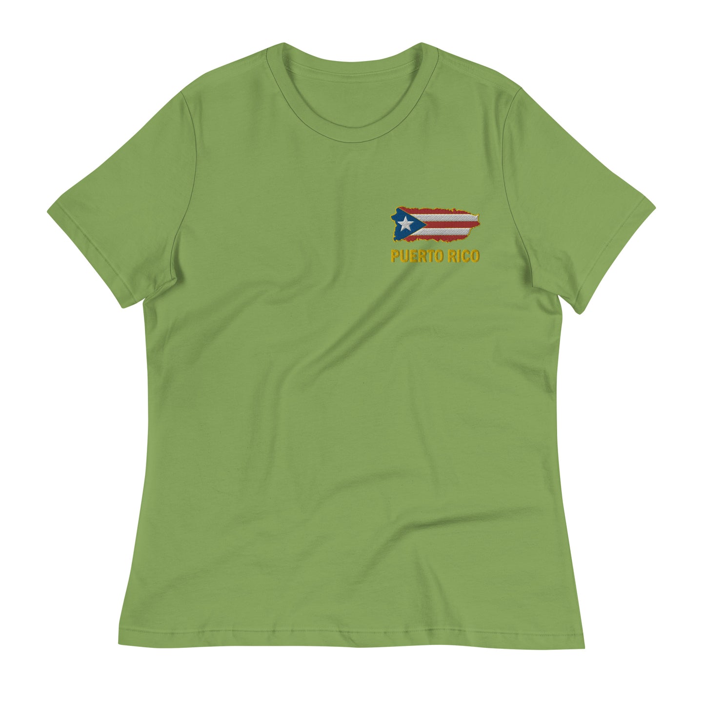 ROYAL MAP OF PR - EMBROIDERY (Women's Relaxed Tee)