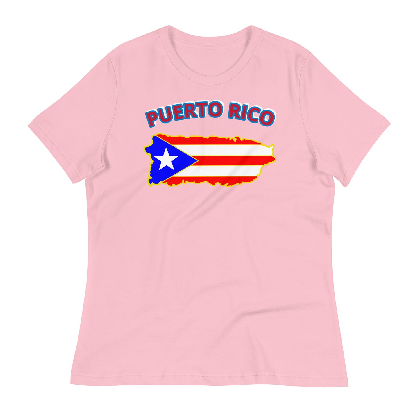 ROYAL MAP OF PR (Women's Relaxed T-Shirt)