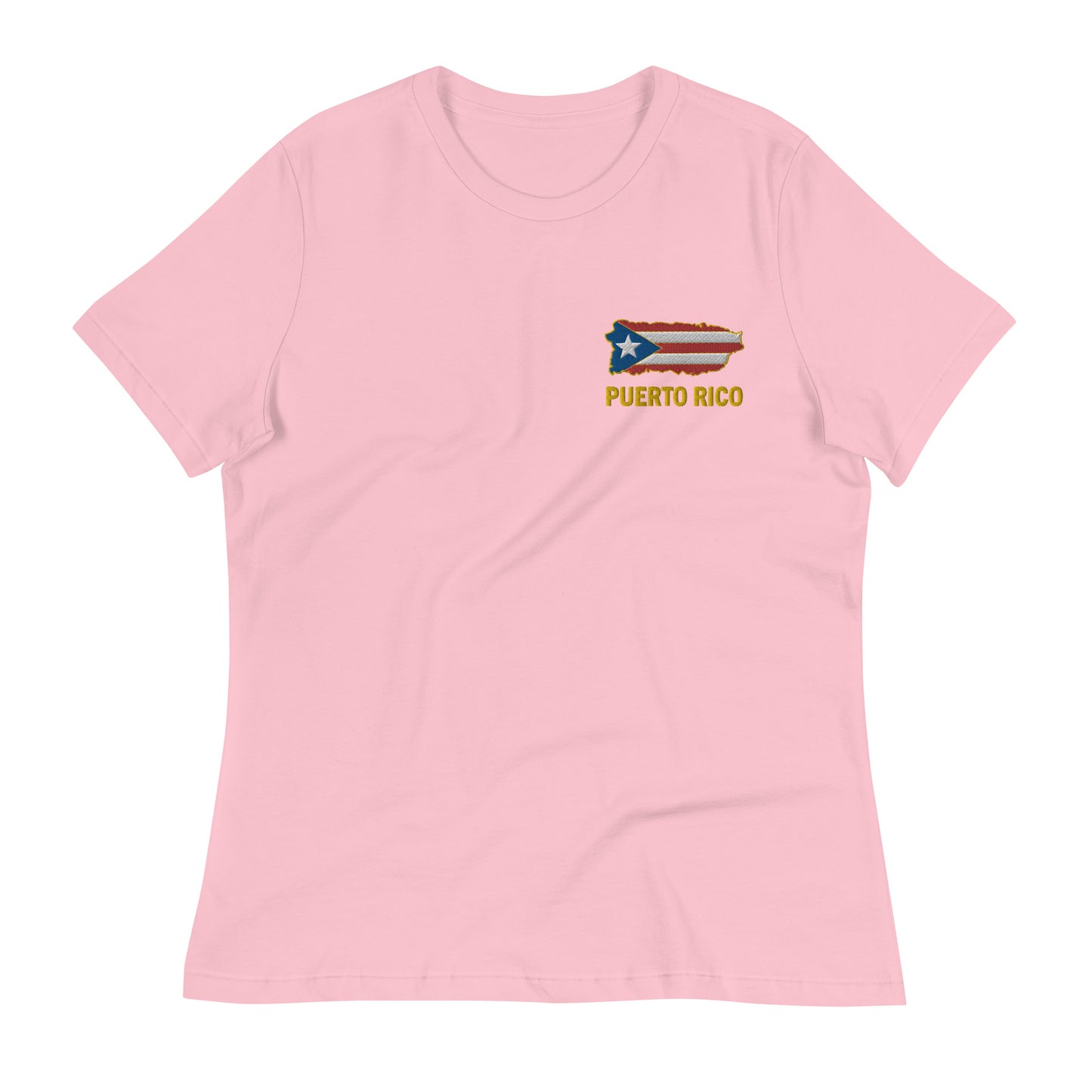 ROYAL MAP OF PR - EMBROIDERY (Women's Relaxed Tee)