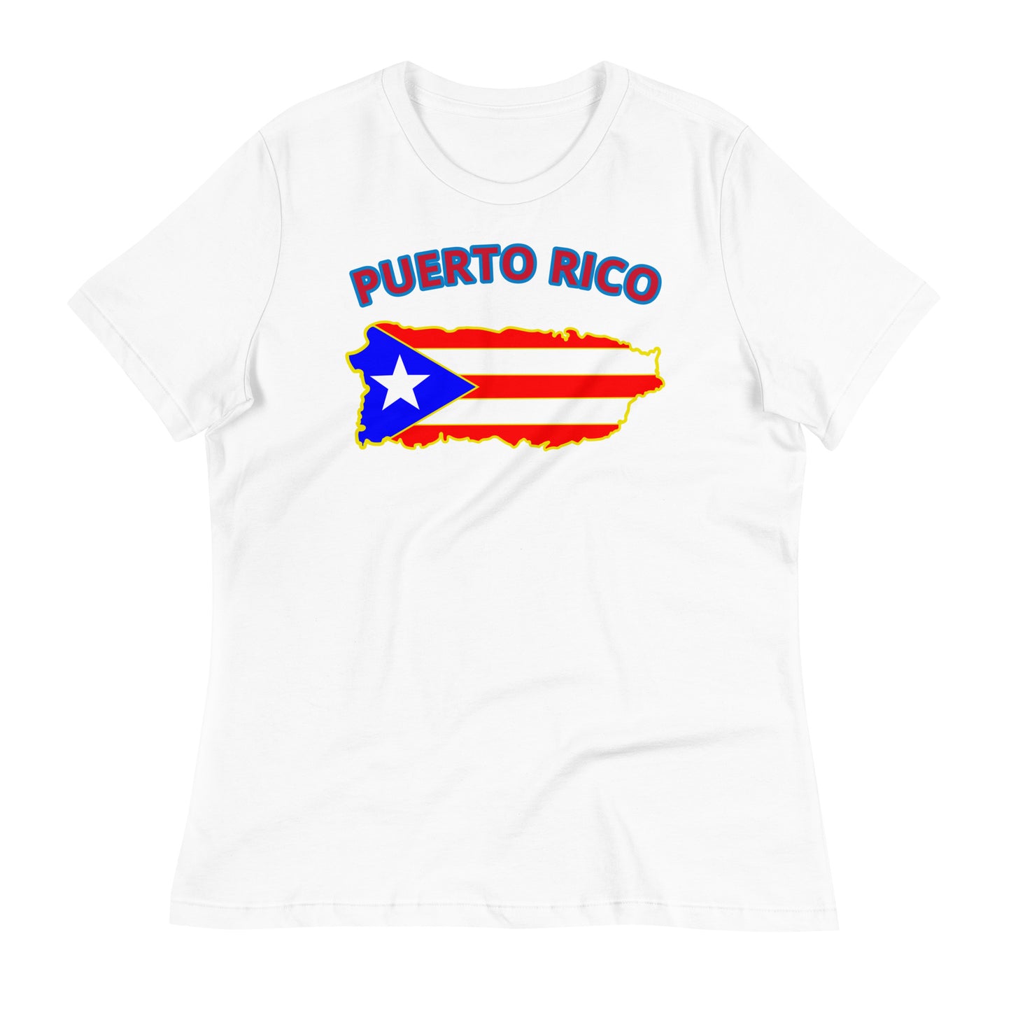 ROYAL MAP OF PR (Women's Relaxed T-Shirt)