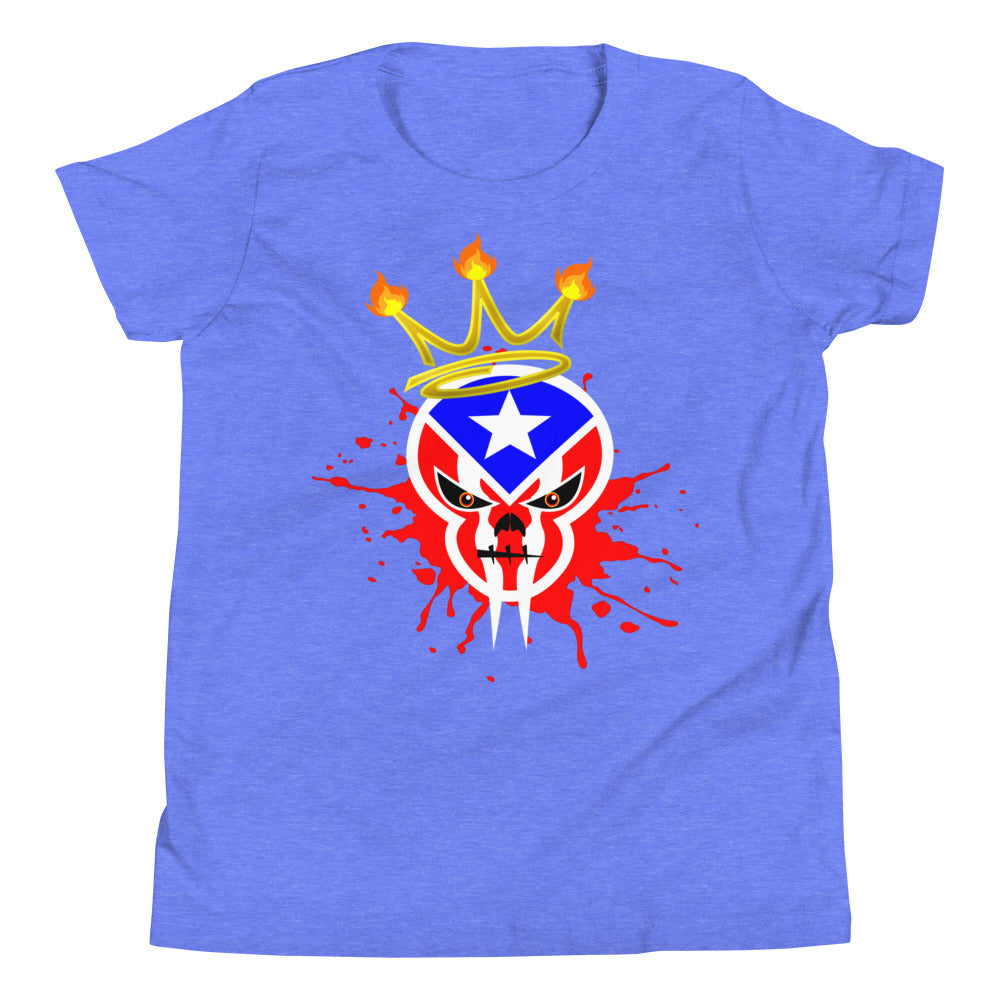 GRAFFITI REBEL SKULL (YOUTH PREMIUM TEE)