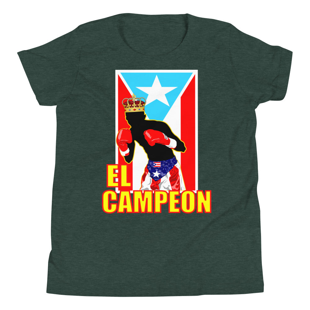 BORICUA CAMPEON - YOUTH (PREMIUM TEE)
