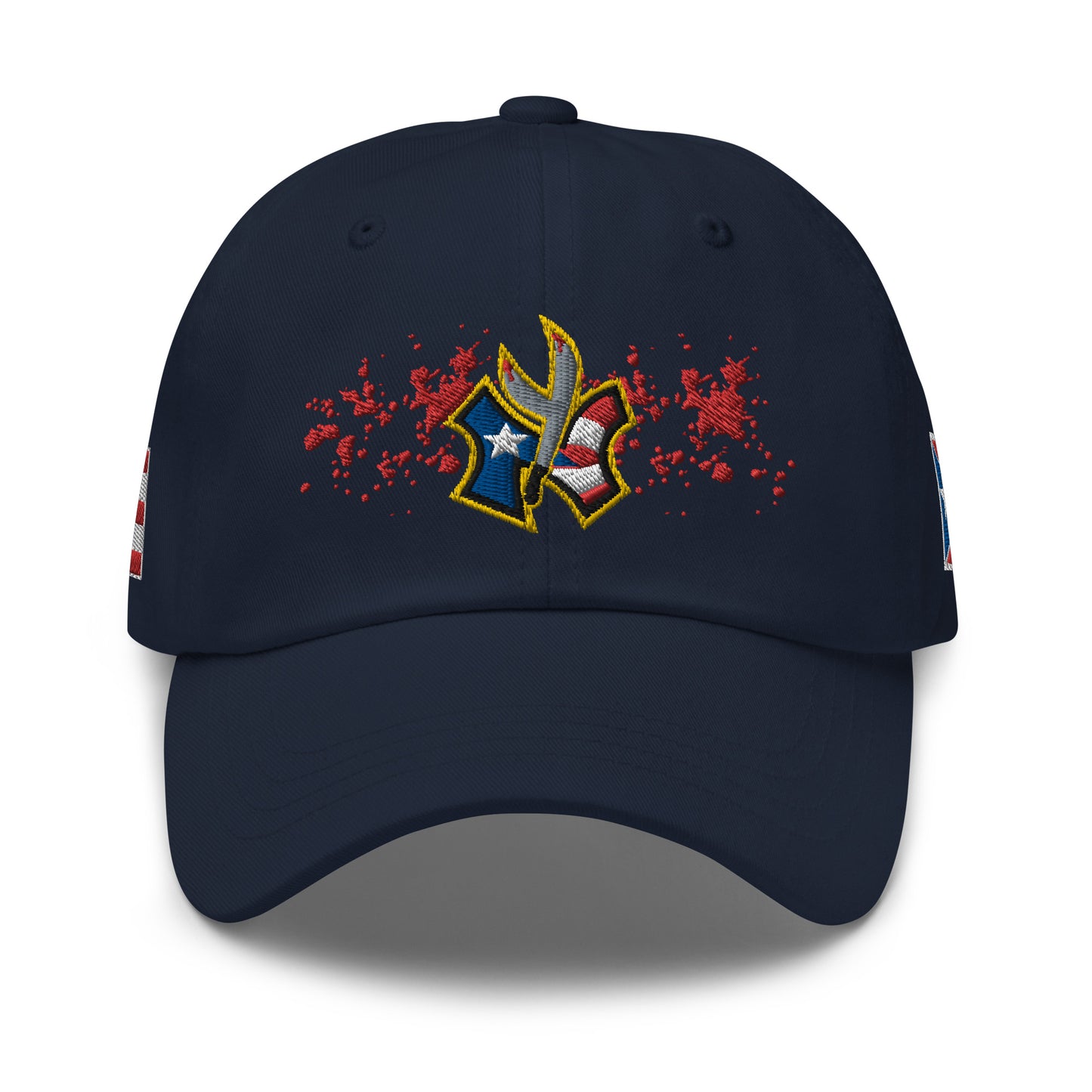 NU-YO RICAN - SPLATTER (CLASSIC DAD HAT)