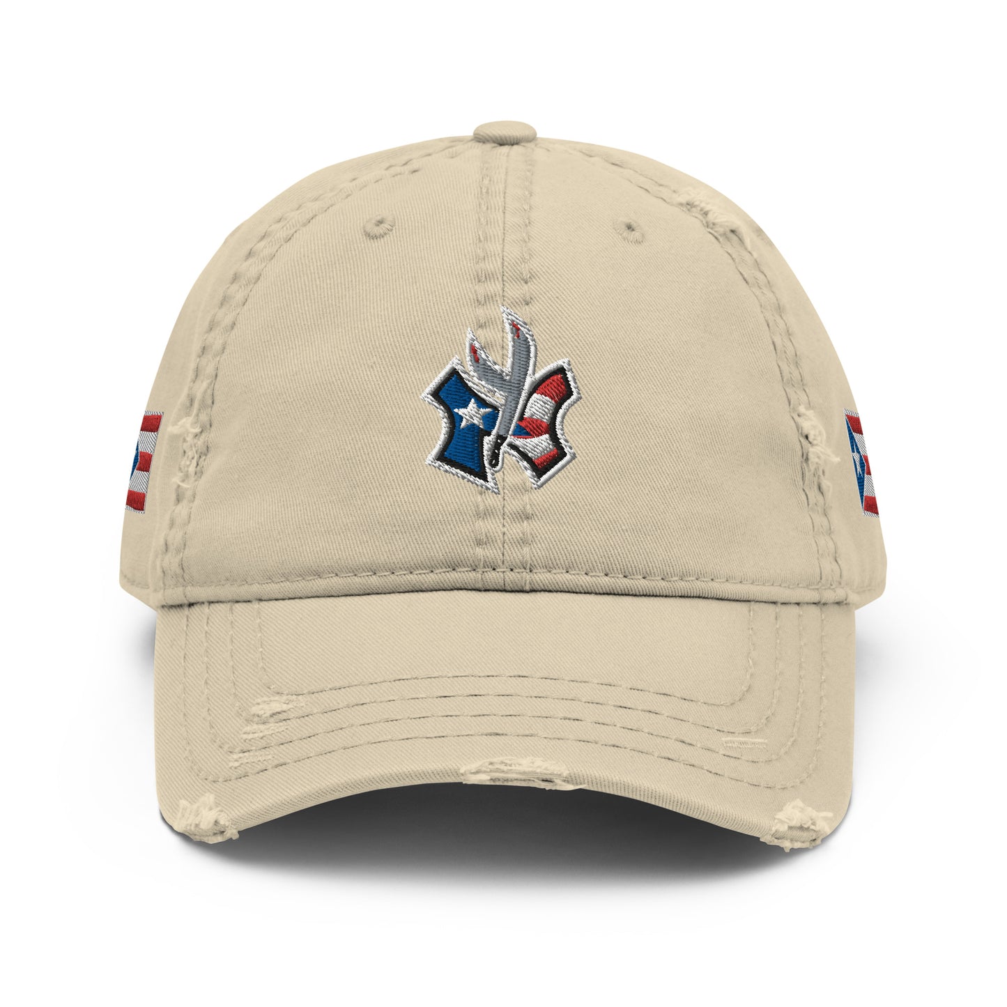 NU-YO RICAN 1 (Distressed Dad Hat)
