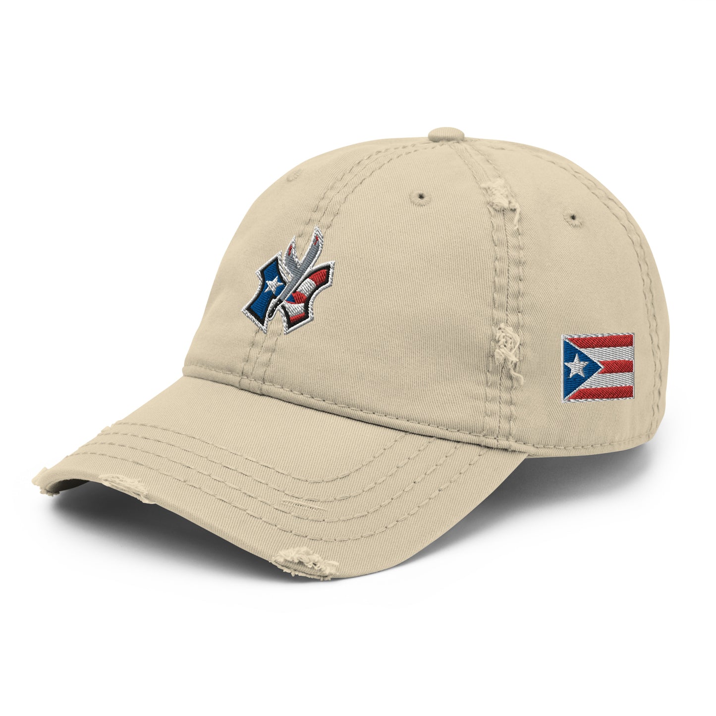 NU-YO RICAN 1 (Distressed Dad Hat)