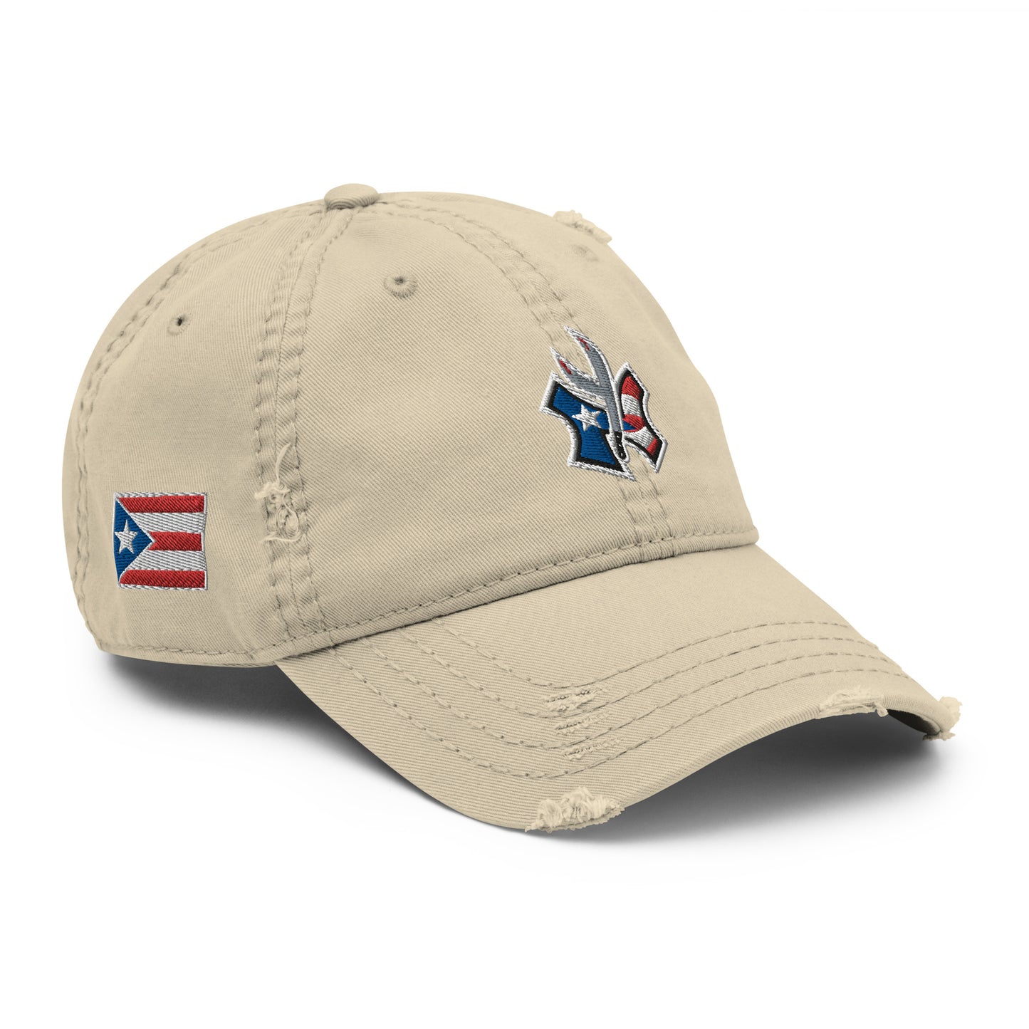 NU-YO RICAN 1 (Distressed Dad Hat)