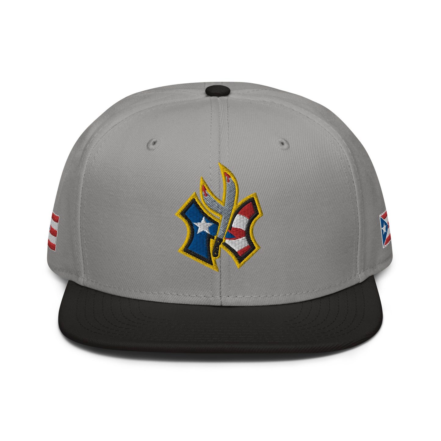 NUYO RICAN FLAG - GOLD (SNAPBACK HAT)