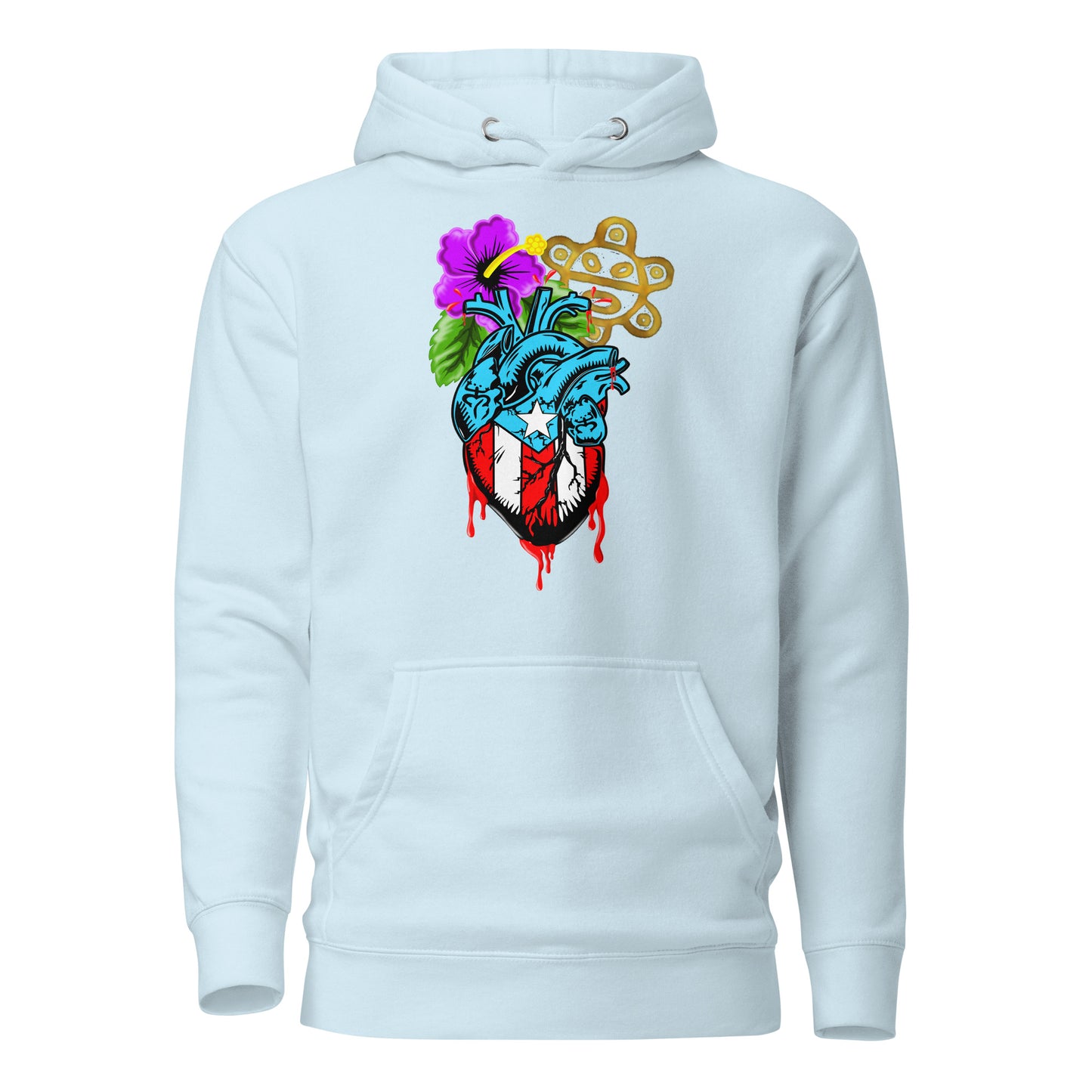 BORICUA DE CORAZON (PREMIUM HOODIE)