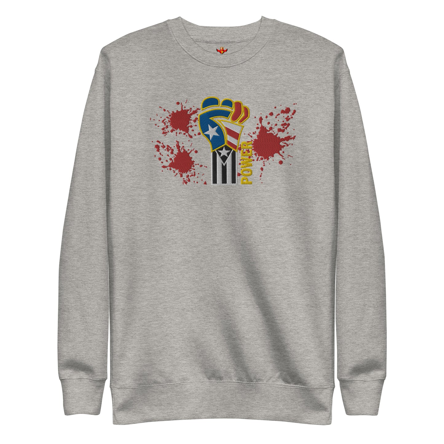 POWER RESISTANCE FIST - EMBROIDERY (Premium Sweatshirt)