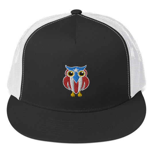 MR. TAINO. - PR OWL (5-PANEL Trucker Cap)