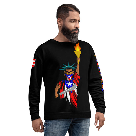 LATIN POWER STATUE OF LIBERTY 1 Of 1 (SWEATSHIRT)
