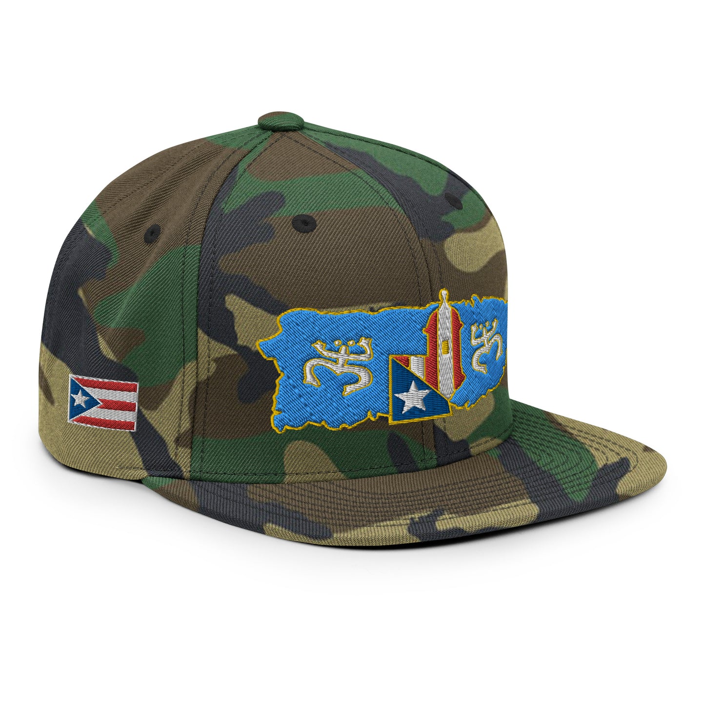 EL MORRO - MAP OF PR (Authentic Snapback Hat)