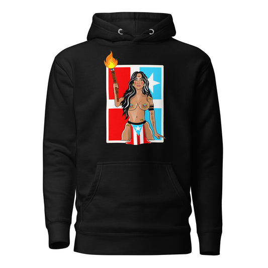 TAINO GODDESS - LARES FLAG (PREMIUM HOODIE)