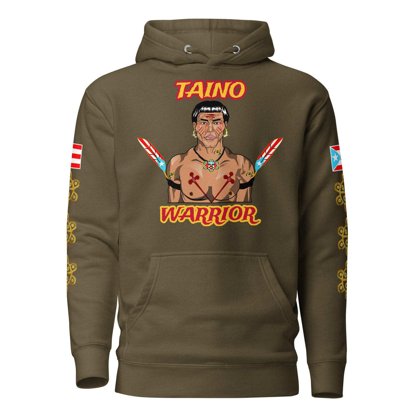 TAINO WARRIOR - EL CACIQUE (PREMIUM HOODIE)