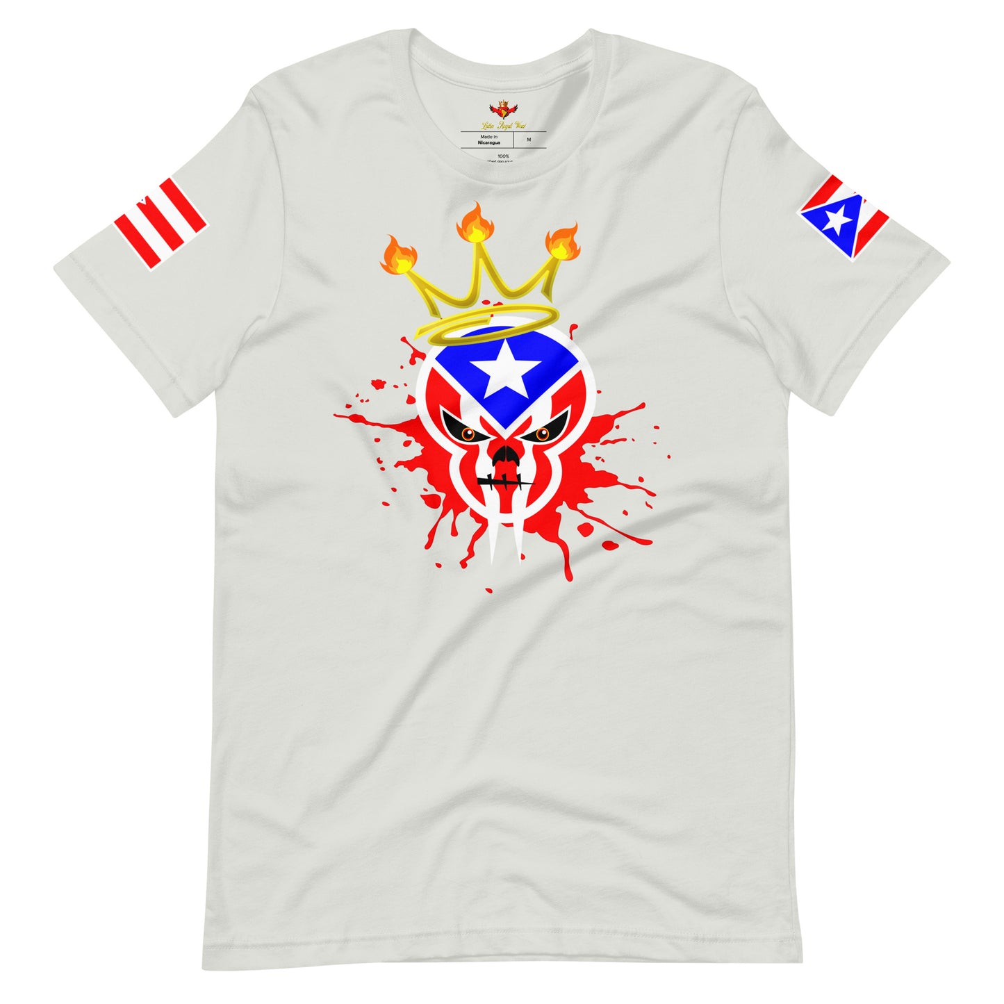 GRAFFITI REBEL SKULL - PR (PREMIUM TEE)