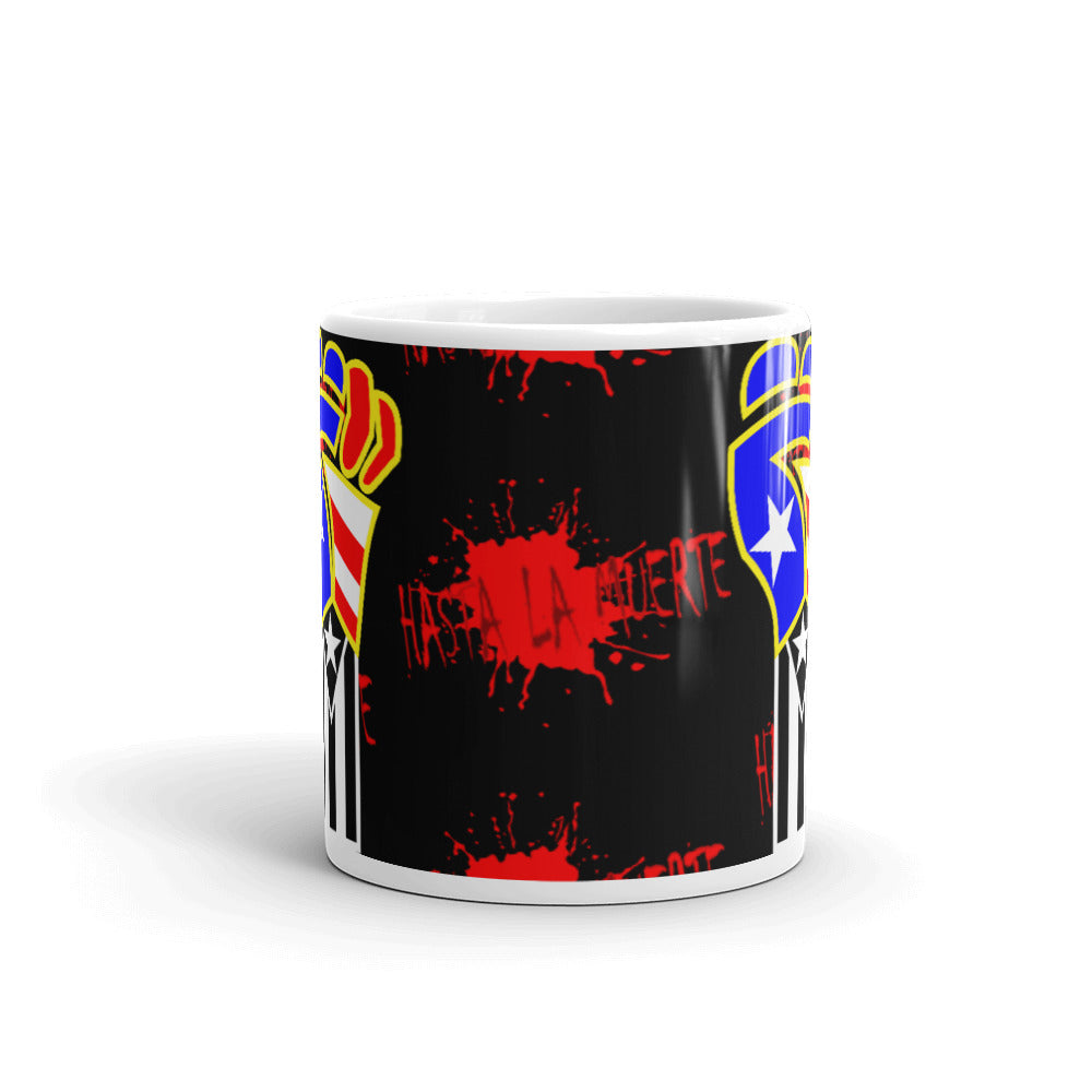 POWER RESISTANCE FIST - HASTA LA MUERTE COFFEE MUG