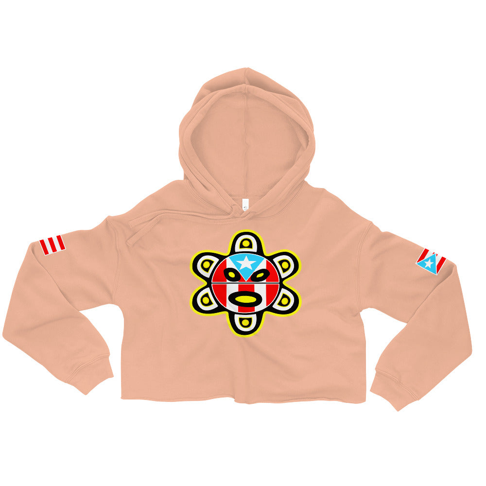 TAINO SOL (PREMIUM Crop Hoodie)